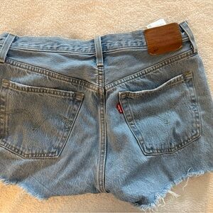 Levi's Light Blue Denim Shorts